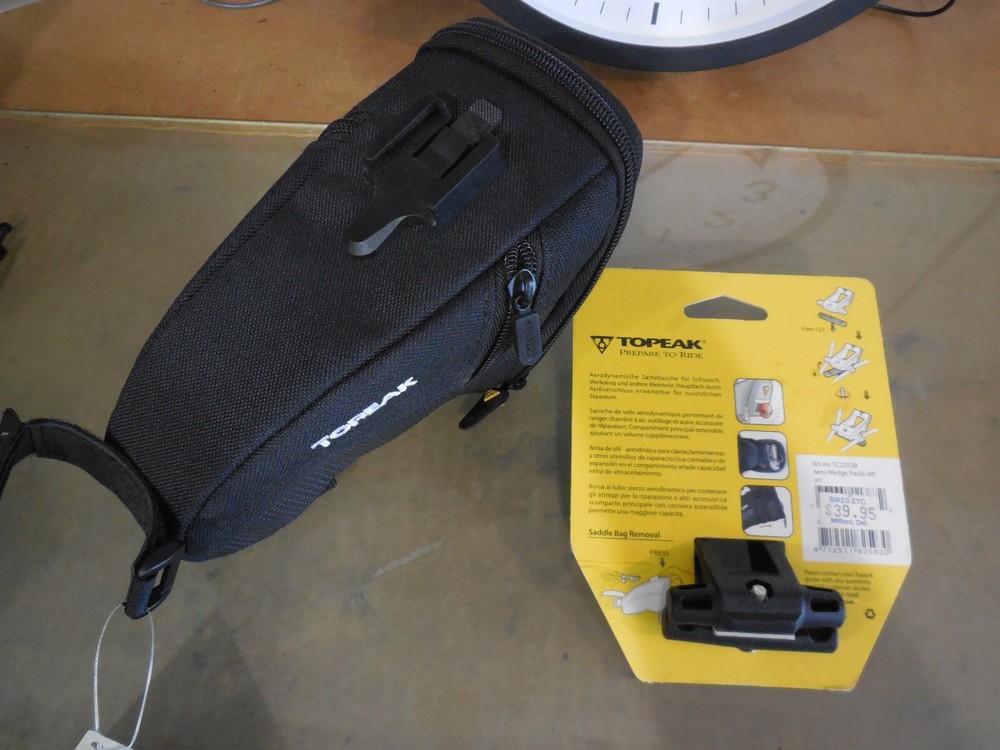 Topeak Seat Pack Aero Wedge Packs Large Polyester Material Medium