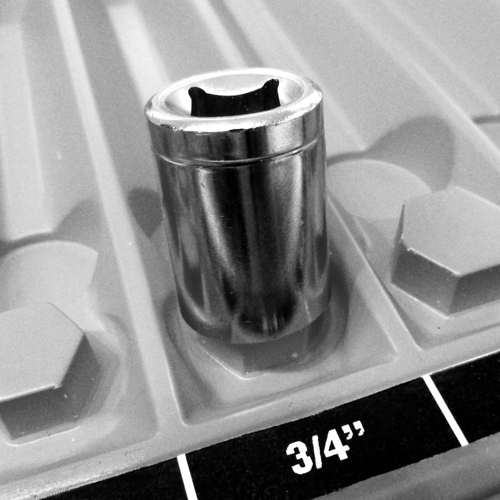 Tool Sorter Socket Organizer - Black