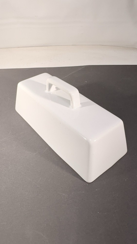 Ceramic Butter Dish Top Cover White U