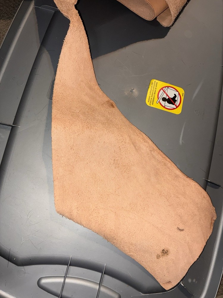 Large Real Suede Leather Hide