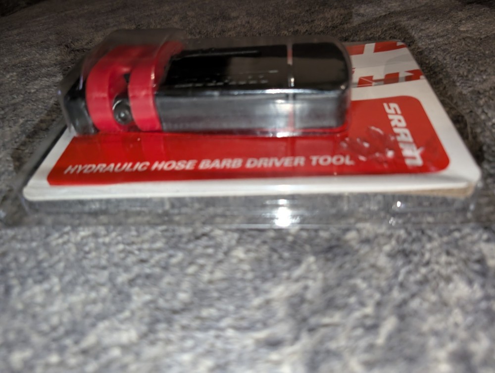 Hydraulic Hose Barb Driver Tool for Sram & Avid | Black Composite & Steel