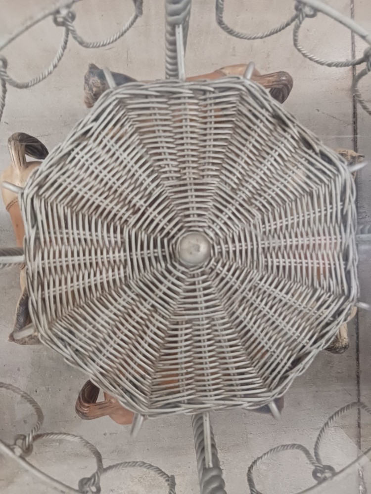 2-Carousel Horse End Tables