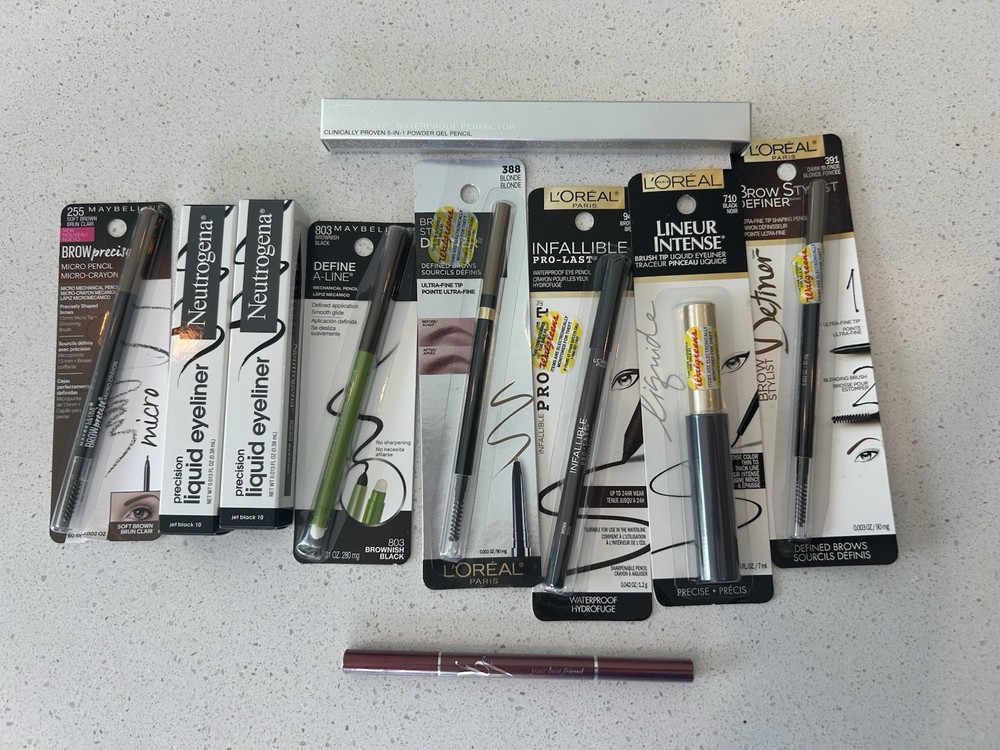 L'Oreal Brow Stylist Shape Fill Pencil Brunette Makeup Lot Bundle