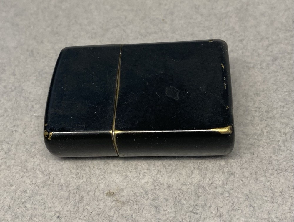 Black Zippo Pocket Lighter Engraved JMS