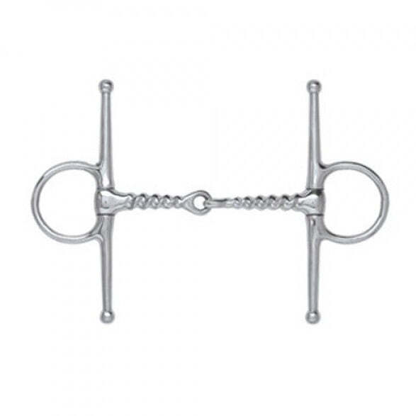 Corkscrew Full Cheek Bit