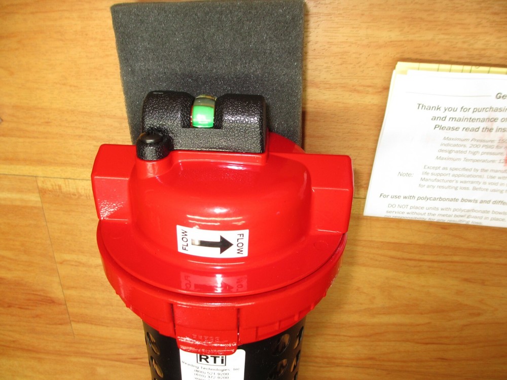 RTi 1P-175-P04-PI Compressed Air Filter Separator Reading Technologies Eliminex