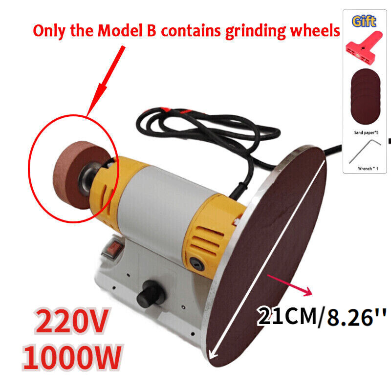 Grinder Sheep Clipper Sharpener Grinding Machine Electric Tool 1000W 220V
