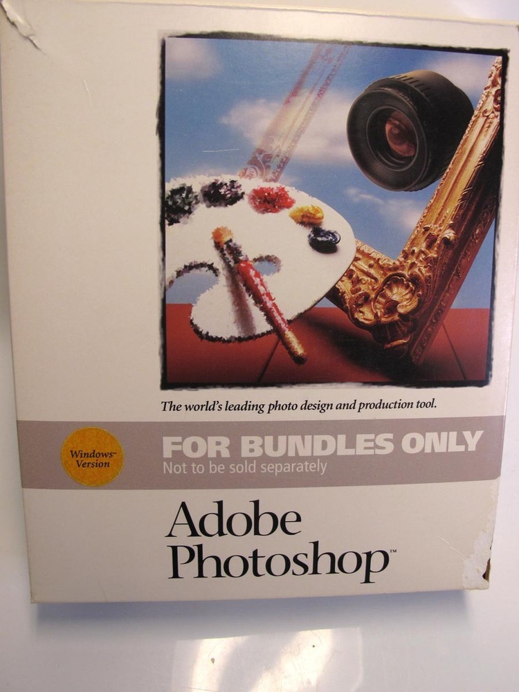 Adobe Photoshop Vintage software 2.5