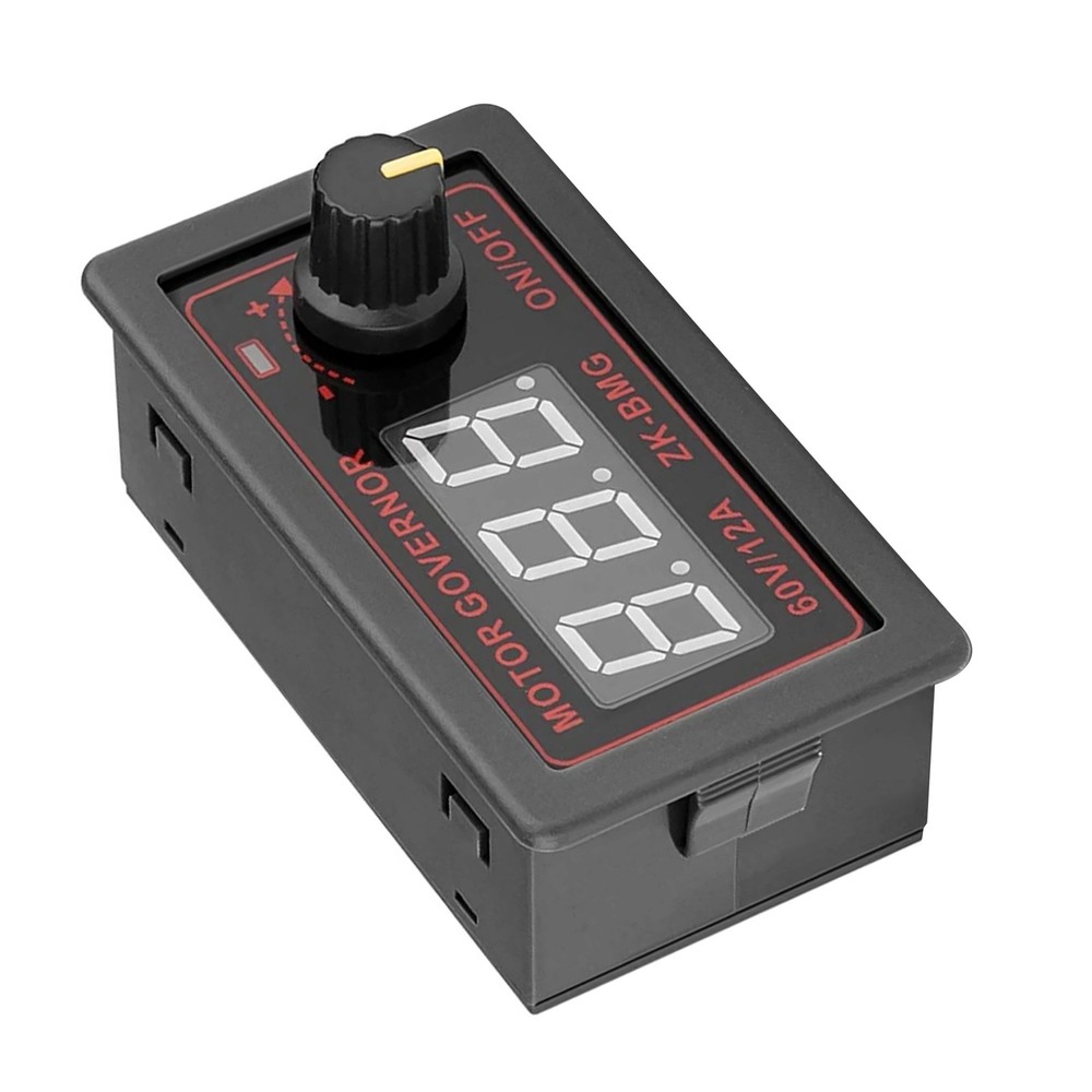 DC 9-60V PWM Motor Controller Module Digital Encoder Speed Adjustment 500W