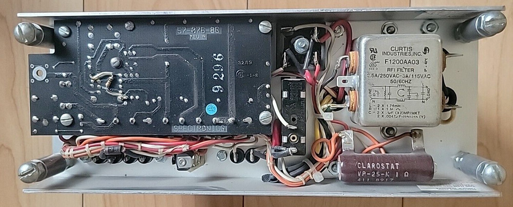 Spectronics Power Supply Fire Alarm 640 PS-3F From System Control Panel (READ)