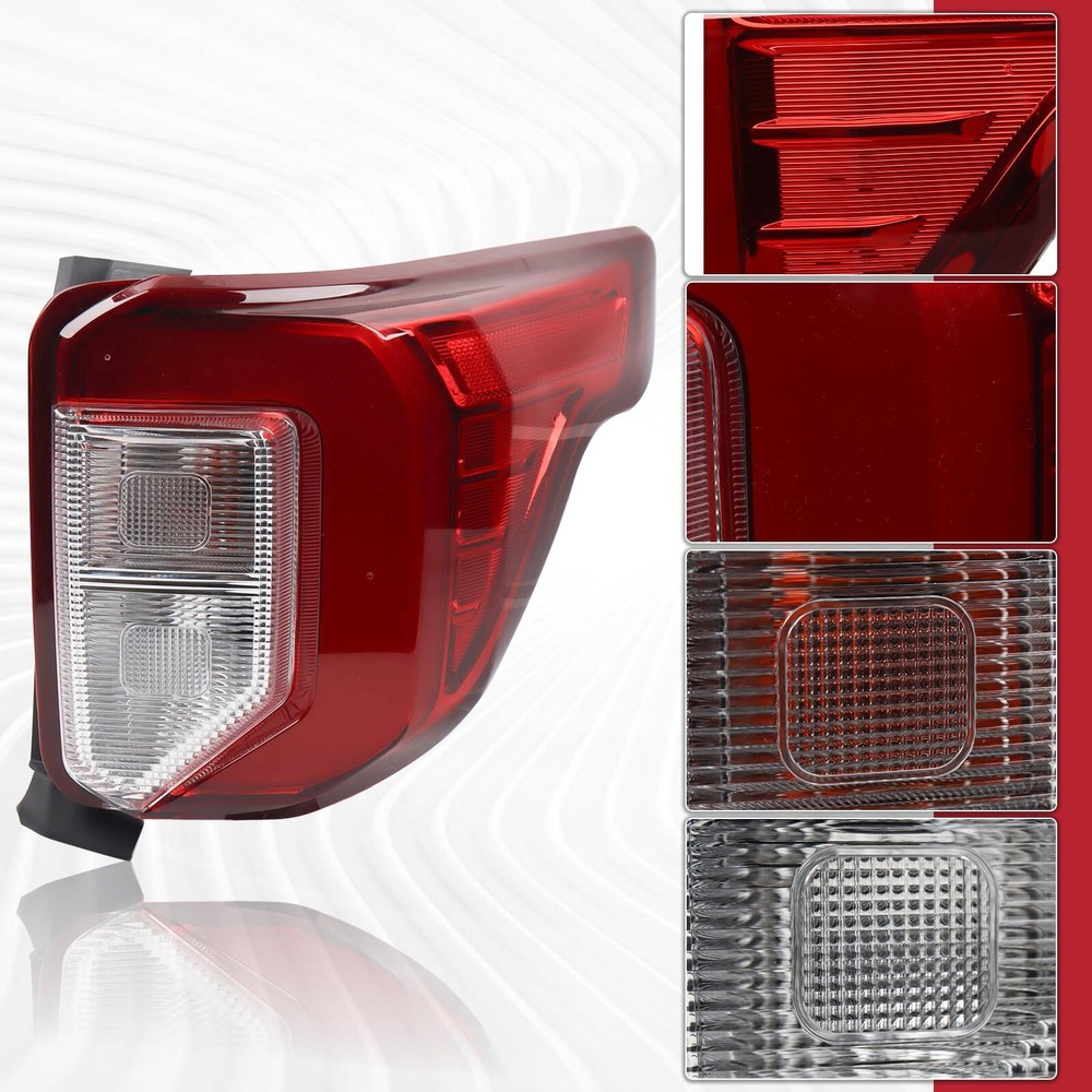 USA Type Tail Light W/Plastic Screw Stud With Thread Rear Lamp Assembly Compa...