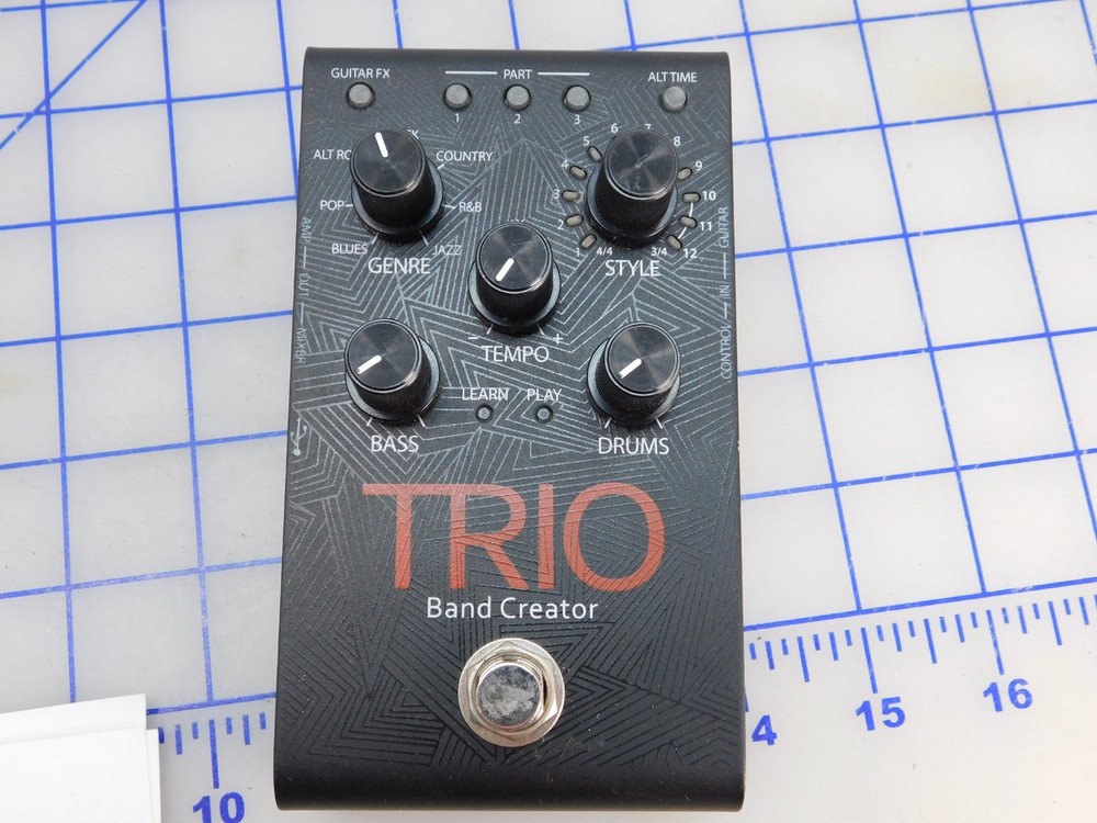 DigiTech Trio Band Creator and Looper, with power supply