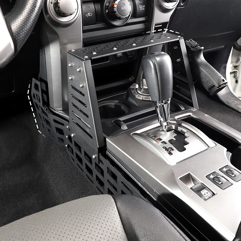 Fits For 4runner 2010+ Center Console MOLLE PANEL Bracket Rack