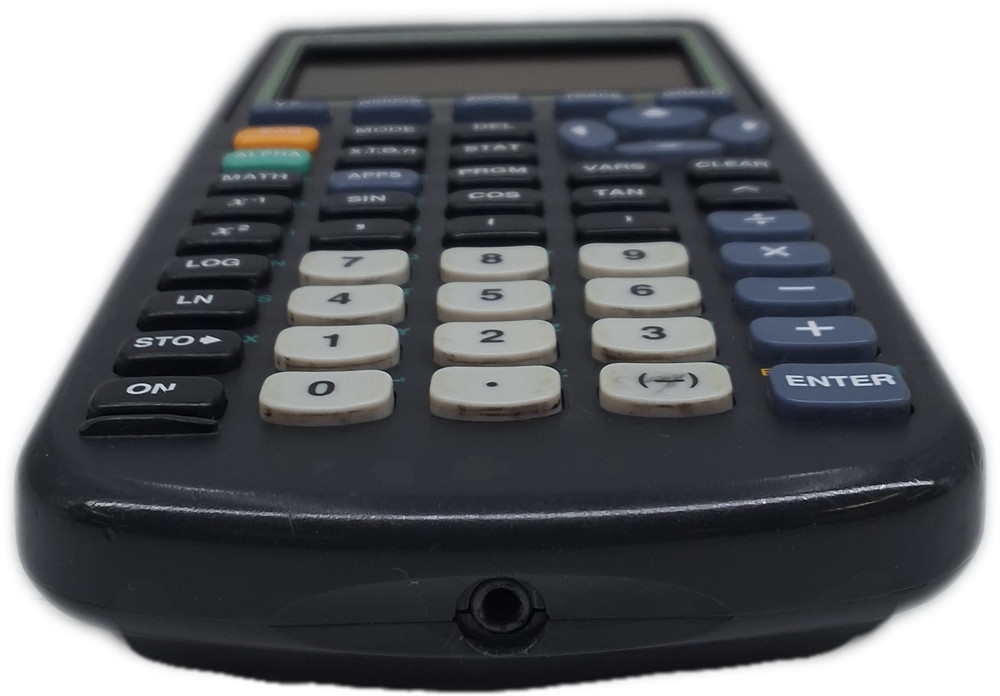 TI-83 Plus Graphing Calculator Programmable LCD Calculus Battery