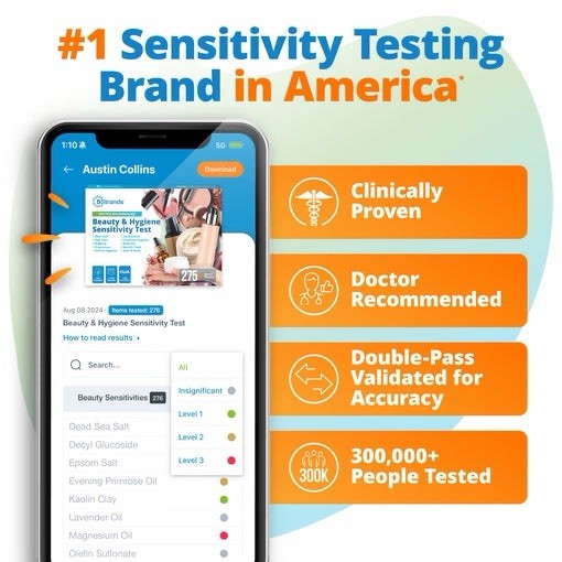 Beauty Products Sensitivity Test