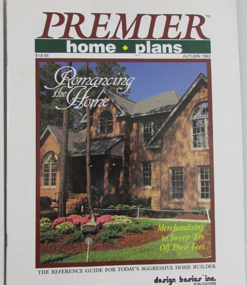 4 Premier Home Plans Catalog: Reference Guide for Today's Home Builder '91 '92