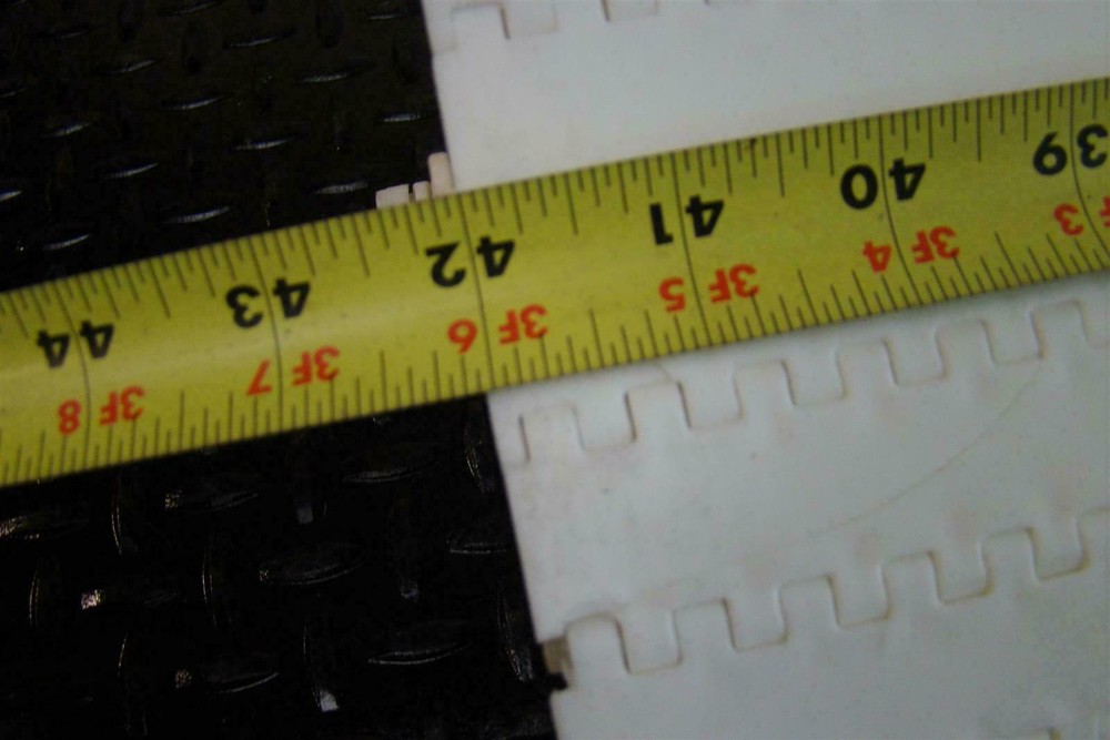 Plastic Linkbelt Conveyor Belt 42" x 9'