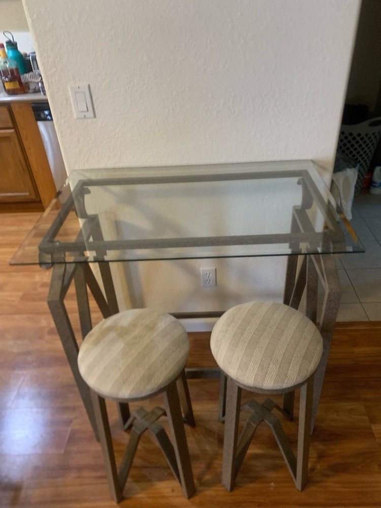 Dinner Table With Bar Table