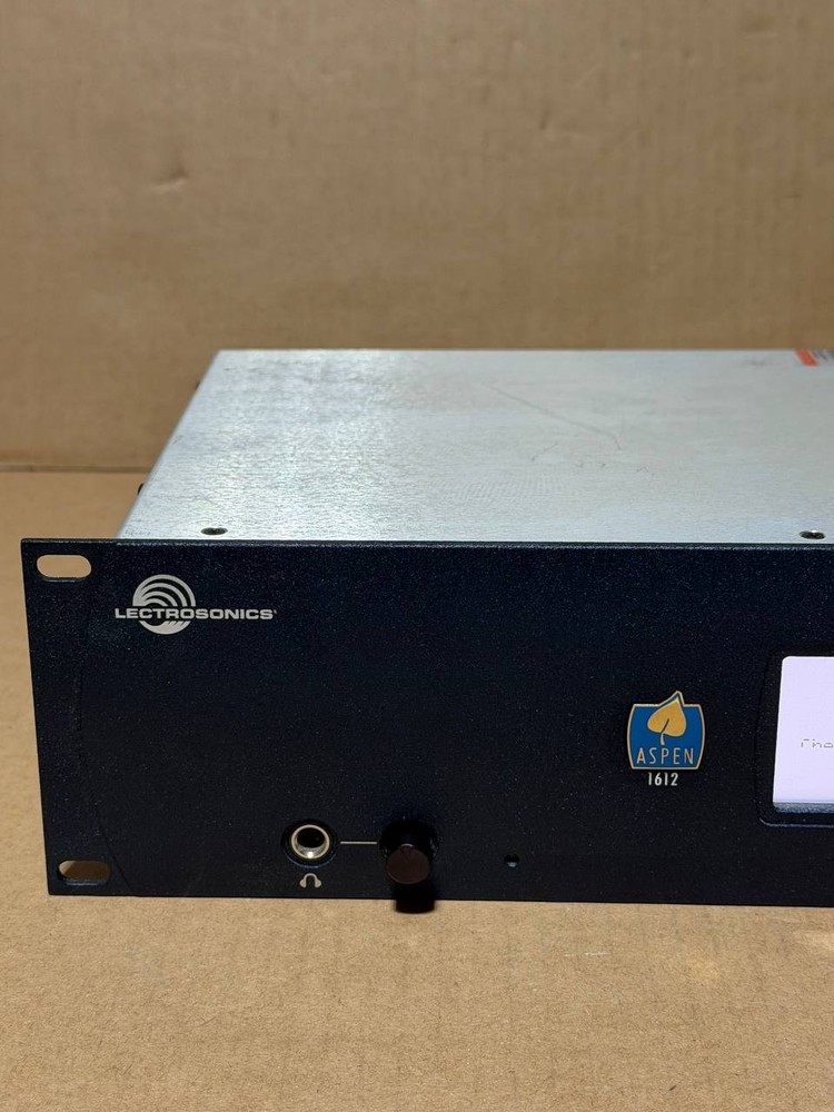 Lectrosonics SPN1612 Digital Matrix Audio Processor "Screen Issue"