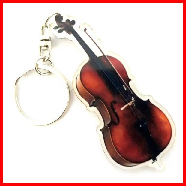 Cello Keychain! String Instrument Classical Orchestra