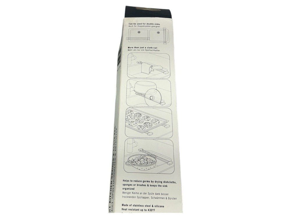 Drip.Line Multifunctional Kitchen Drainer & Cloth Rail