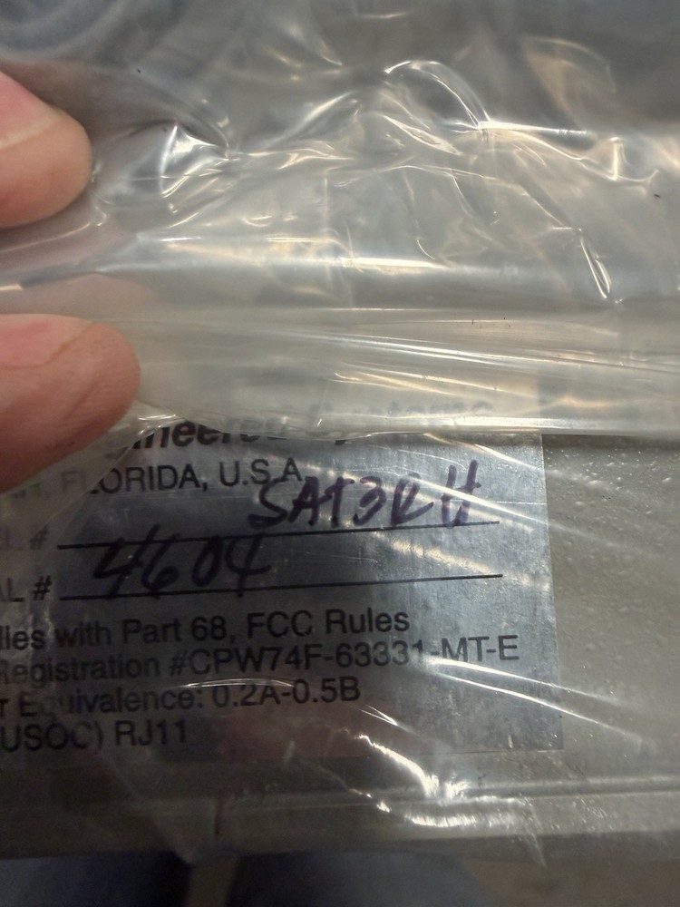 Design Engineered Systems SAT3DH Base Station Industrial Intercom Push for Help