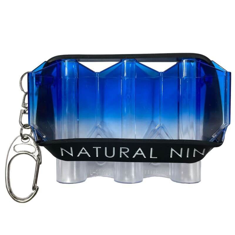 Natural Nine Crystal Ocean Blue Gradient Flight Case