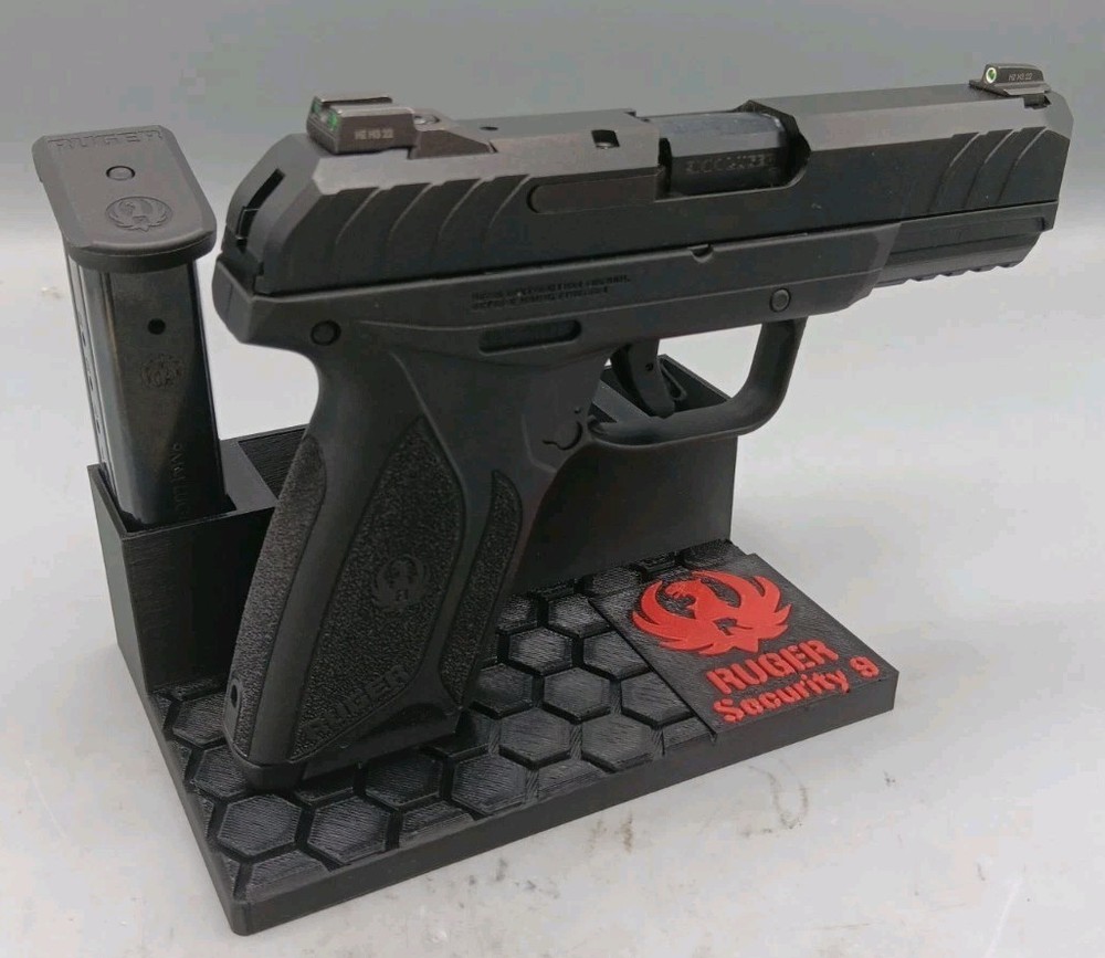 Ruger Security 9 Pistol Display Stand Holds 5 Magazines – Multiple Colors
