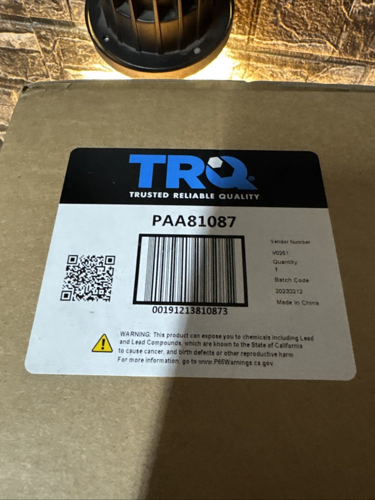 Air Suspension Spring TRQ PAA81087