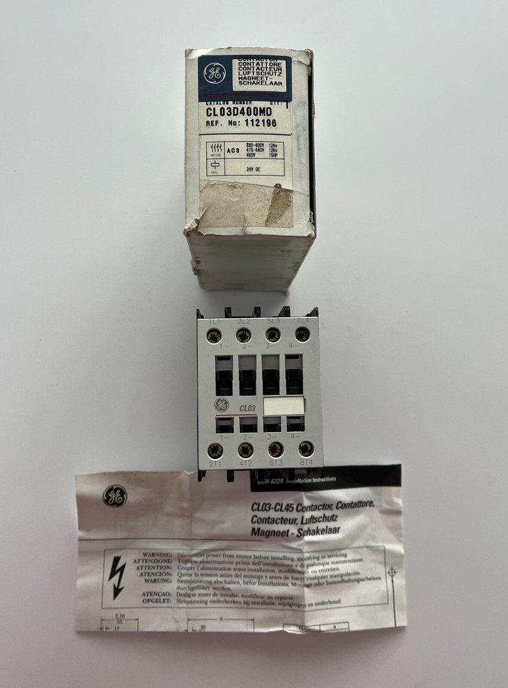 GE CL03D400MD Contactor