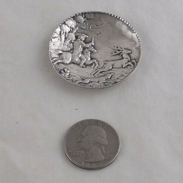 HANAU MINIATURE SILVER CHARGER