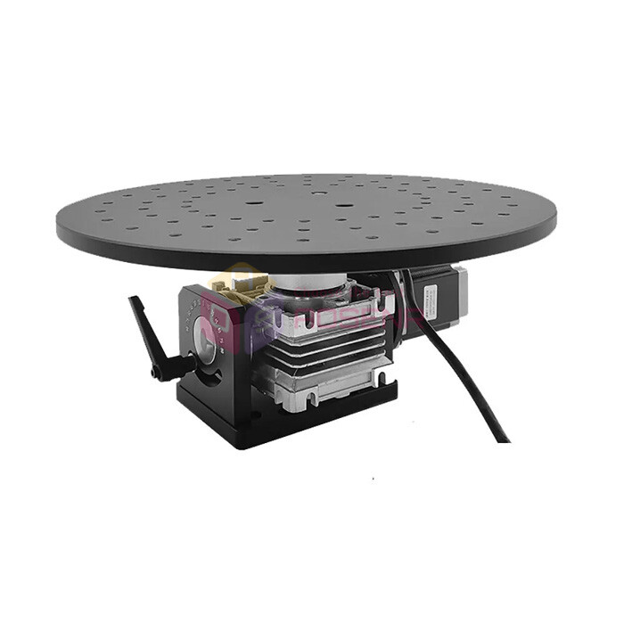 Electric 360° Rotary Turntable Precision Rotating Platform 300mm Workbench