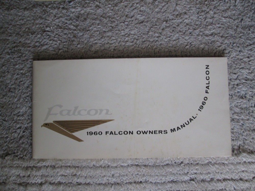 1960 FORD FALCON OWNERS MANUAL