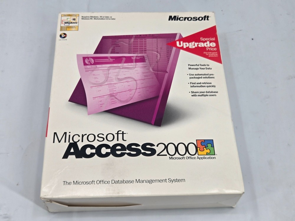 Microsoft Access 2000 Microsoft Office Application
