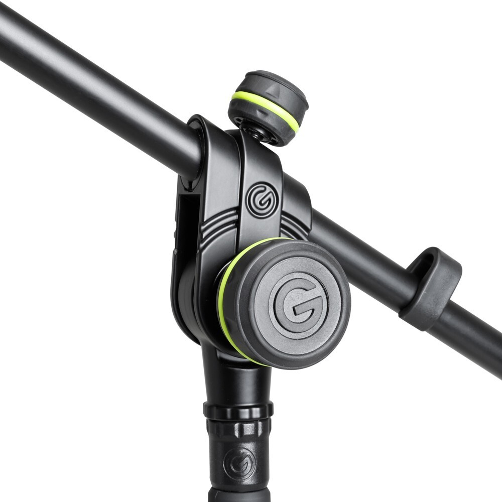 Gravity MS 4322 B Heavy Duty Microphone Stand, Tripod, 2-Point Telescopic Boom