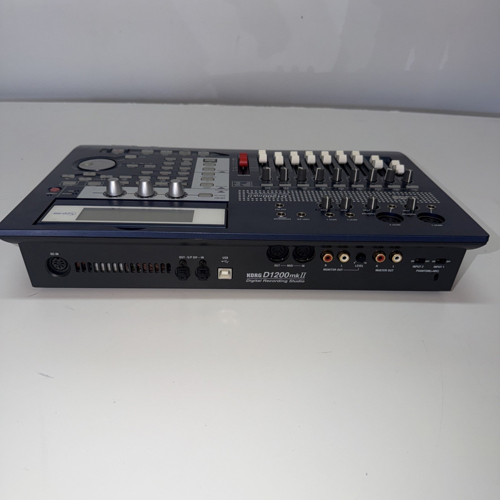 Korg D1200mk2 Digital Recording Studio Multi Track Recorder