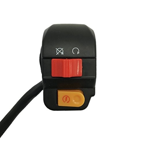 Right Side RH Starter Switch (Electric Starter Button Plus Kill Switch) for