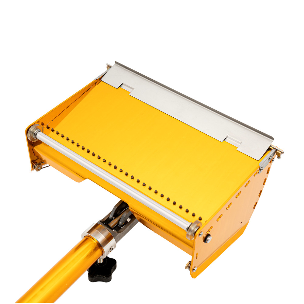 Adjustable 10" Drywall Taping Tools Flat Finishing Box Set w/ Extendable Handle