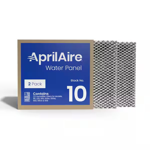 10 Replacement Water Panel for Whole-House Humidifier (2-Pack)