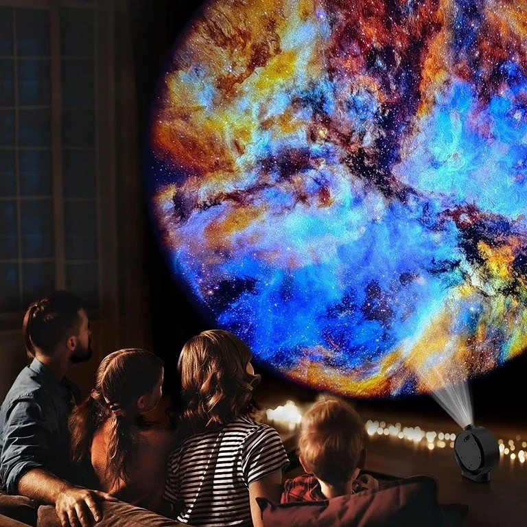 LaView Home Planetarium Star Projector Galaxy Night Light w/ Remote & Timer