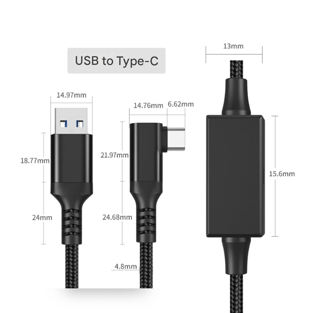 Oculus Link Cable with Charging 5m for Meta Quest 3 Quest 2/Pro, Pico 4Mf