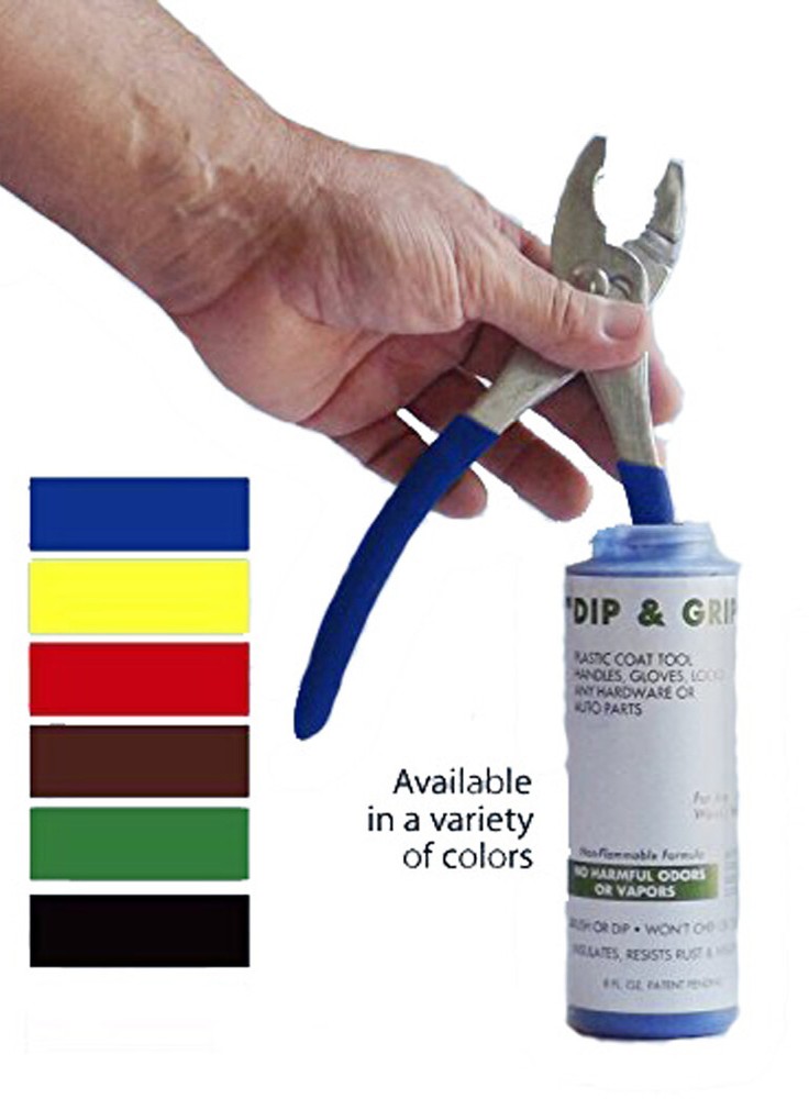Dip and Grip Rubberized Plastic Coating (Red) 8 fl. oz