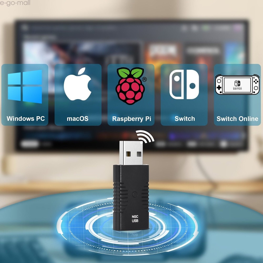 Wireless Switch N64 Controller for N64 NSO Steam/ PC Raspberry Pi Windows Mac