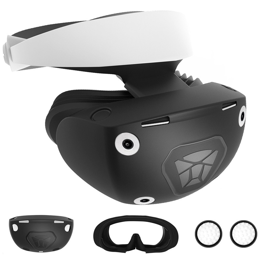 For PS VR2 Headset Silicone Protector Cover -Scratch Replacement Face2777