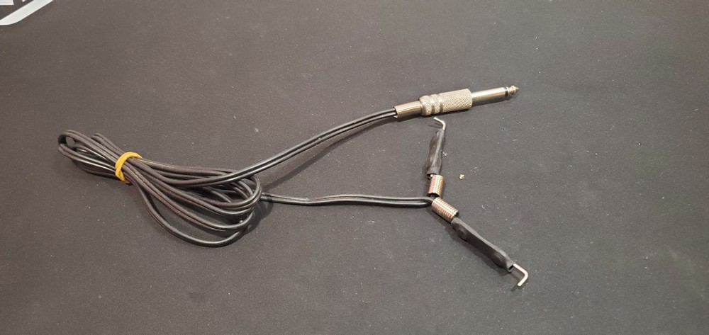 Tattoo Machine Power supply Spring loaded split end plug wire cord