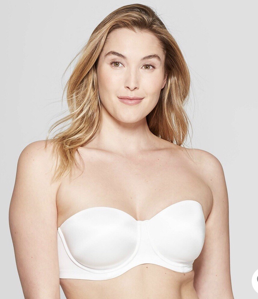 NWT Auden 32DD Strapless Bra