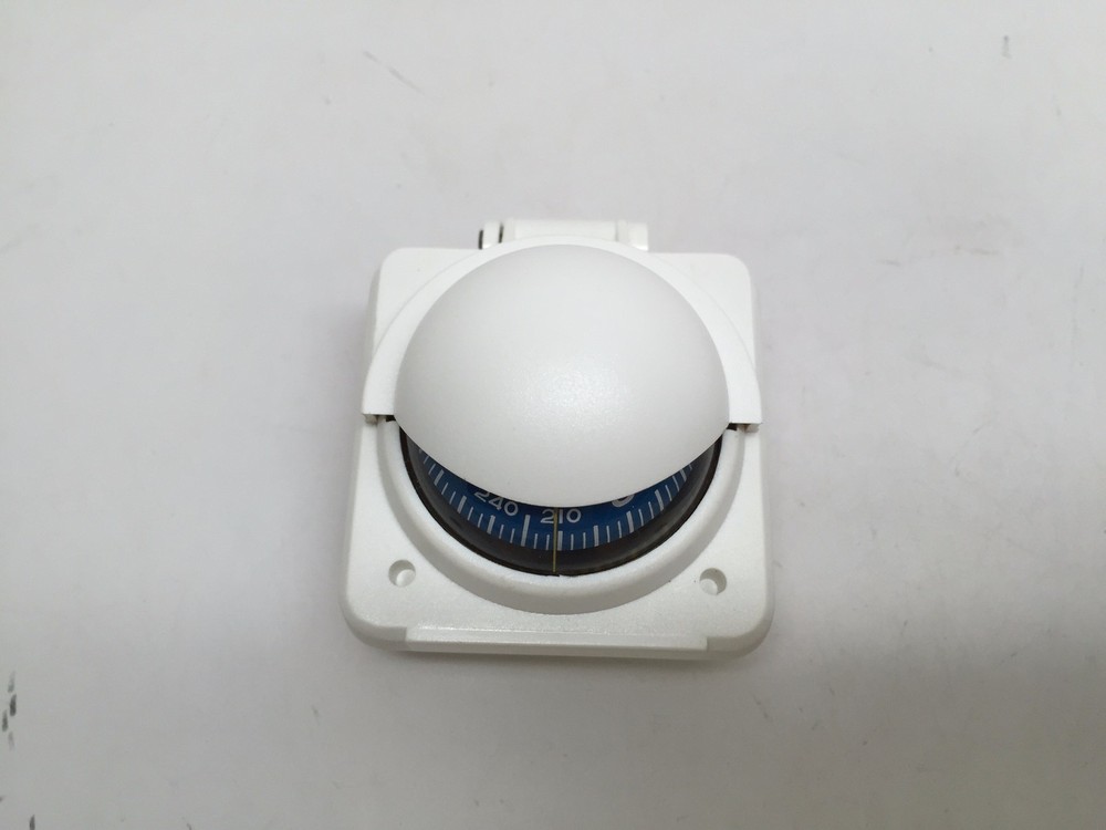 Pactrade Marine White Bracket & Suction Adjustable Built-In Compensation System