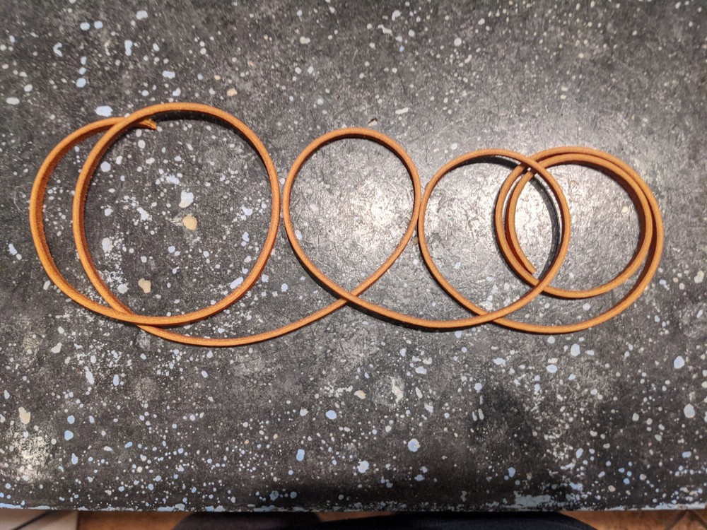 Leather Drawstring Replacement Strap Good For Drawstring Bucket Large/Petite Noe