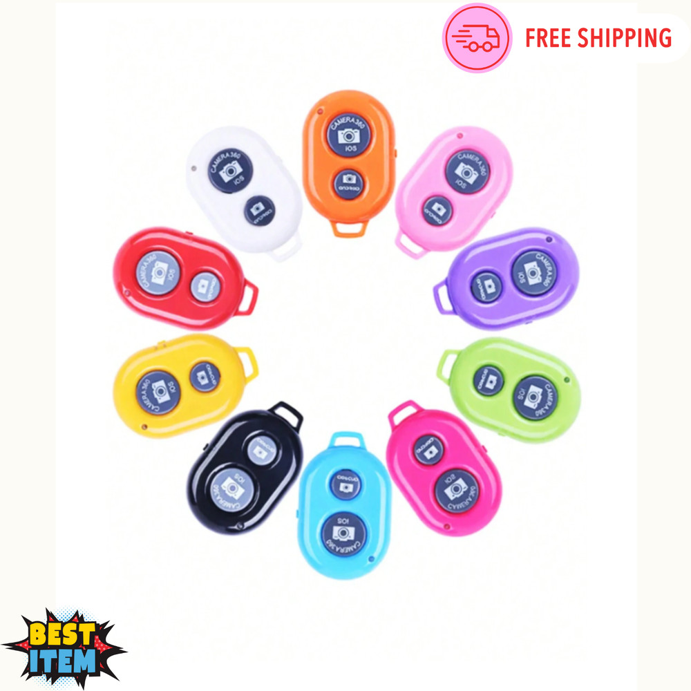 Wireless Camera Shutter Remote Control Compatible for IOS/Android Smart Phones