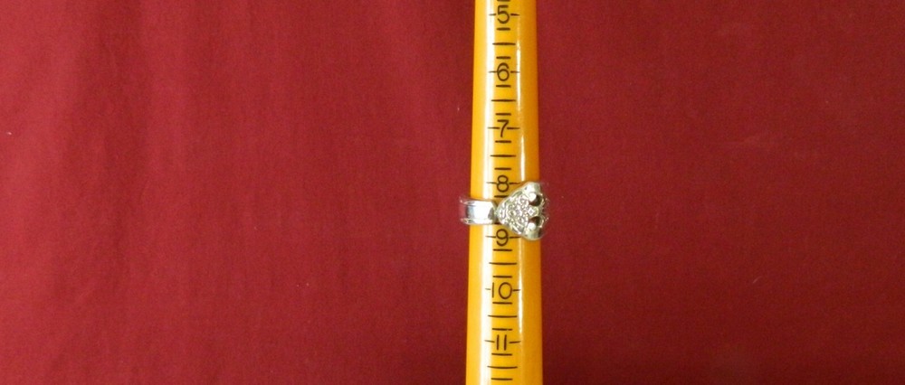 5 Silver Plated Spoon Rings Size 7 - 8 - 9 - B